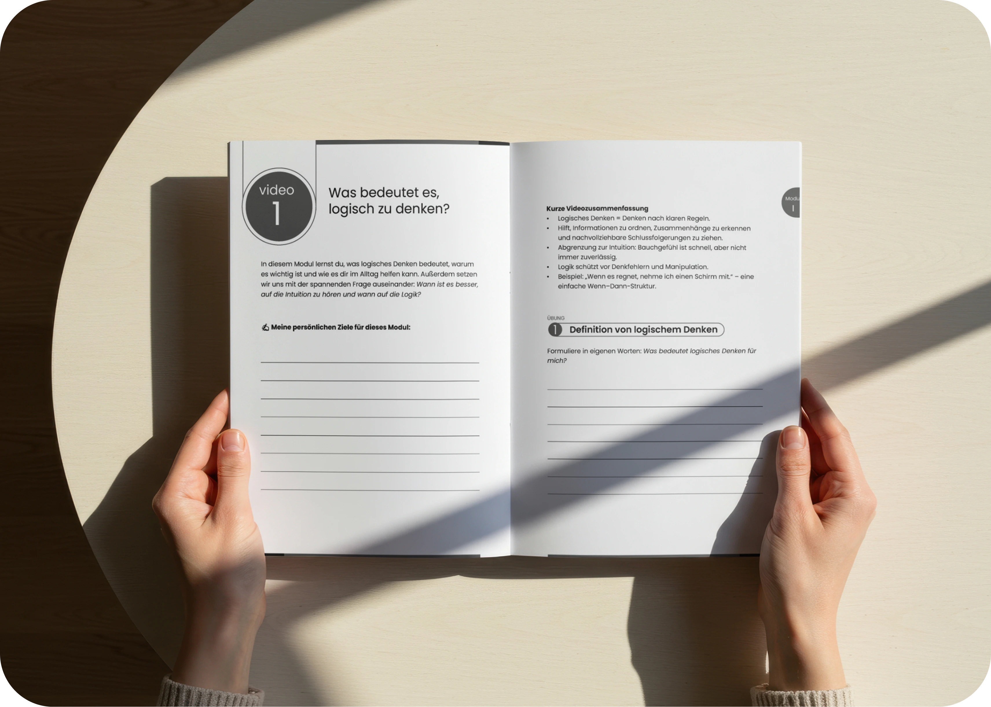 Was im Workbook enthalten ist – Slide 1